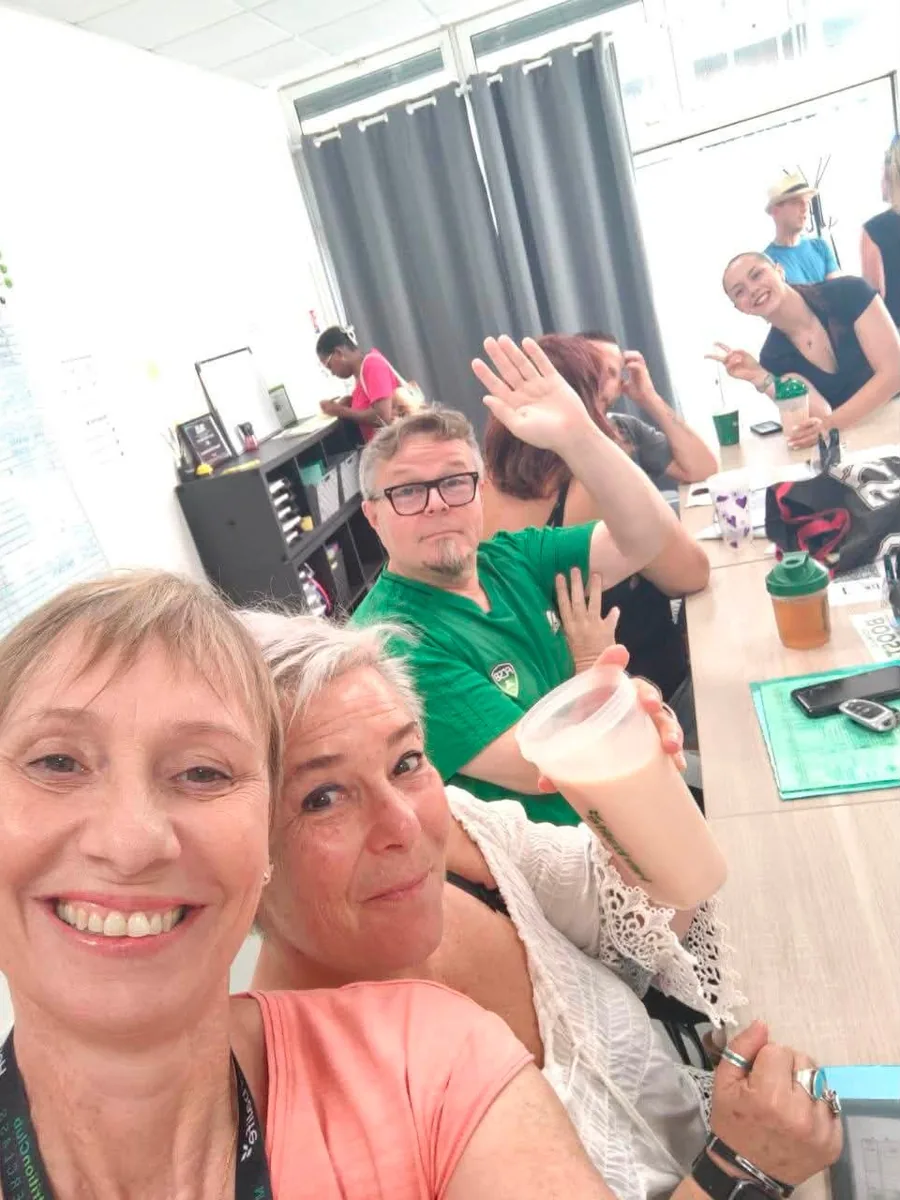 Membres et équipe du club Centre Nutri-Form, à Le Mans